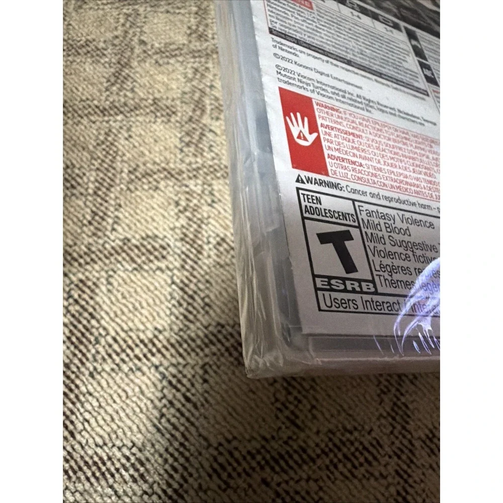 TMNT The Cowabunga Collection Nintendo Switch Sealed Brand New Konami